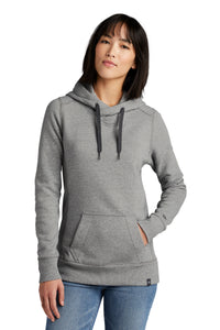 New Era  Women's French Terry Pullover Hoodie - Light Graphite Twist