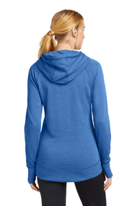 New Era  Women's Tri-Blend Fleece Pullover Hoodie - Royal Heather Back