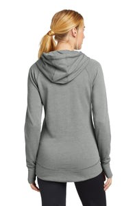 New Era  Women's Tri-Blend Fleece Pullover Hoodie - Shadow Grey Heather Back