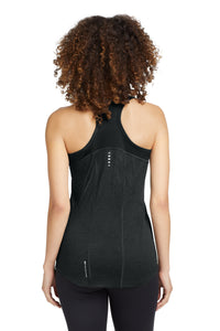 OGIO Women's Racerback Pulse Tank - Blacktop Back