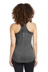 OGIO Women's Racerback Pulse Tank - Gear Grey Back
