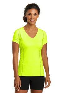 DISCONTINUED OGIO Ladies Nexus V-Neck - Pace Yellow