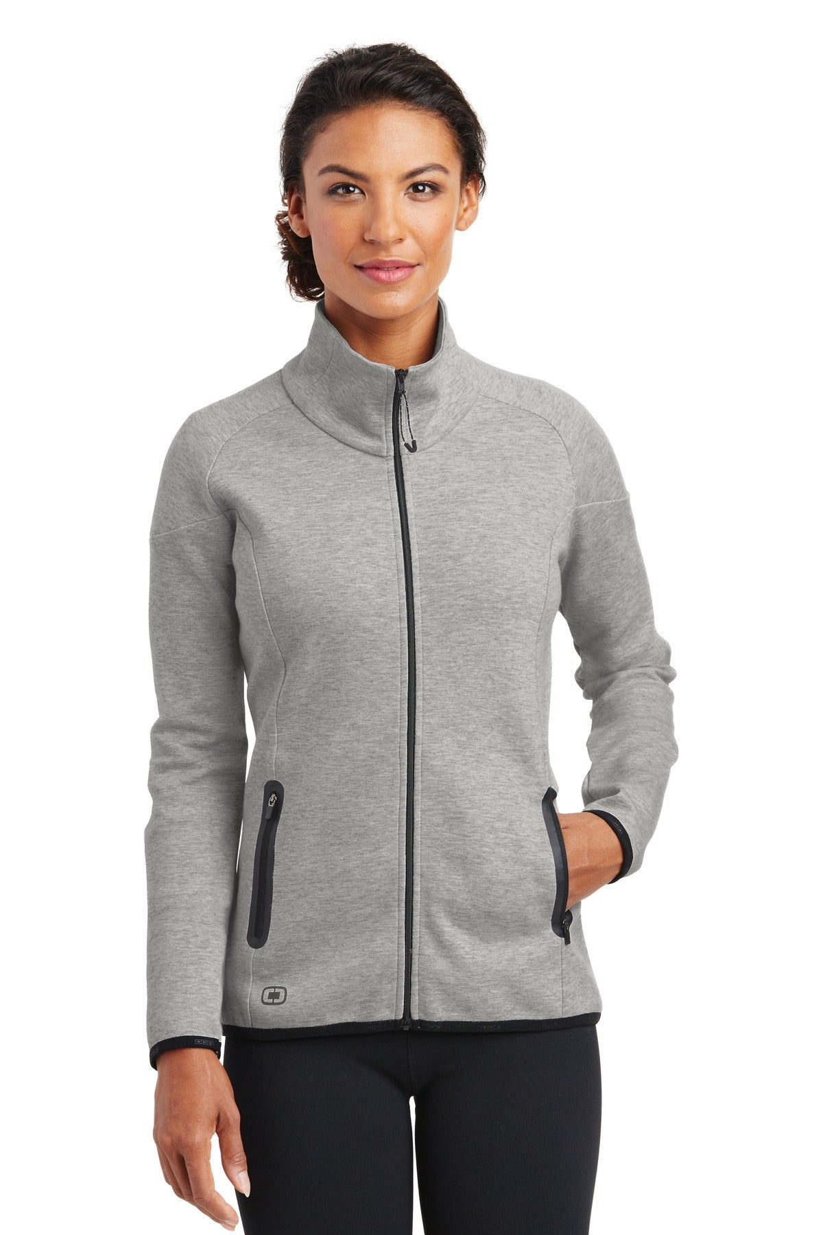 DISCONTINUED OGIO Women's Origin Jacket - Aluminum Grey