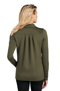 OGIO  Women's Modern Performance Full-Zip - Deep Olive Back
