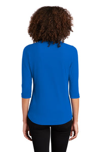 OGIO Women's Jewel Henley LOG104 - Electric Blue Back