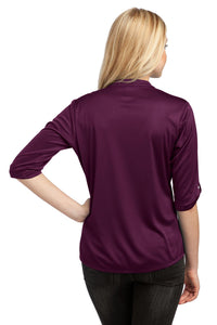 OGIO - Crush Henley - Purple Luxe Back