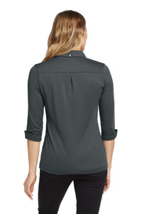 OGIO Women's Gauge Polo - Diesel Grey Back