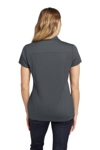 OGIO Women's Framework Polo - Diesel Grey Back
