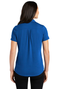 OGIO  Women's Limit Polo - Force Blue Back