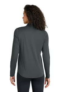 OGIO Women's Regain 1/2-Zip LOG172 - Tarmac Grey Back