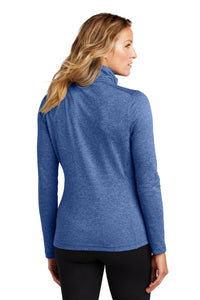 OGIO Women's Pixel Full-Zip - Optic Blue Back