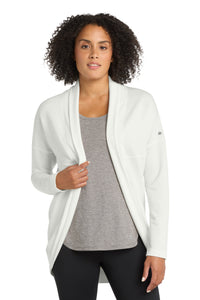 OGIO Women's Luuma Cocoon Fleece - Ivory Snow