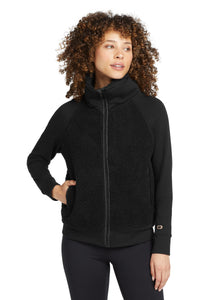 OGIO  Women's Luuma Sherpa Full-Zip - Blacktop