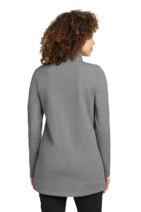 DISCONTINUED OGIO  Women's Transition Full-Zip - Petrol Grey Heather Back