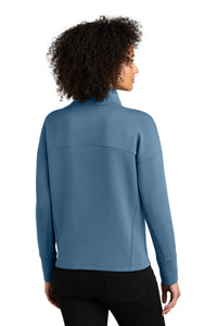 OGIO Women's Transcend Full-Zip LOG860 - Blue Mist Back
