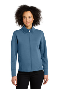 OGIO Women's Transcend Full-Zip LOG860 - Blue Mist