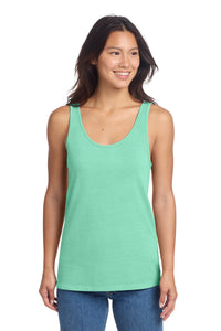 Port & Co Women's Beach Wash Garment-Dyed Tank LPC099TT - Jadeite