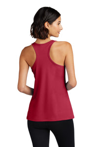 Port & Co Women's Performance Tank LPC380TT - Red Back