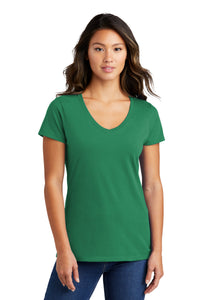 Port & Co Women's Fan Favorite V-Neck Tee - Athletic Kelly