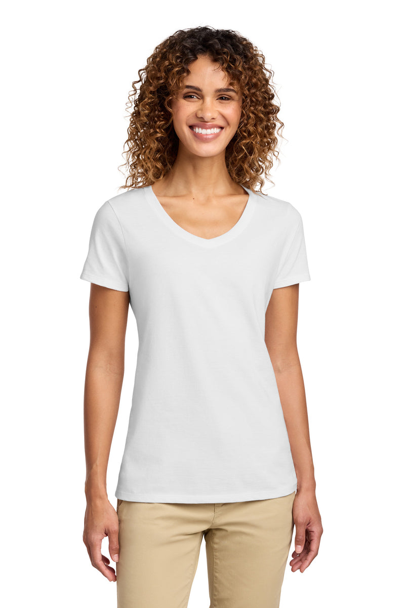 Port & Co Women's Fan Favorite V-Neck Tee