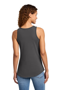 Port & Co Women's Core Cotton Tank Top - Charcoal Back