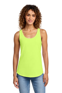 Port & Co Women's Core Cotton Tank Top - Neon Yellow