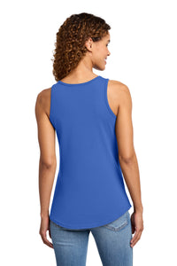 Port & Co Women's Core Cotton Tank Top - Royal Back