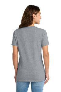 Port & Co Women's Core Cotton Tee - Athletic Heather Back