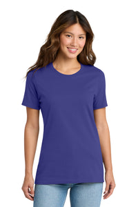 Port & Co Women's Core Cotton Tee - Purple