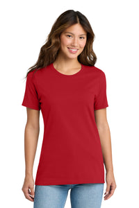Port & Co Women's Core Cotton Tee - Red