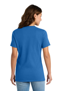 Port & Co Women's Core Cotton Tee - Royal Back