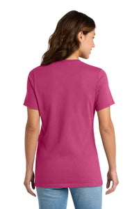 Port & Co Women's Core Cotton Tee - Sangria Back