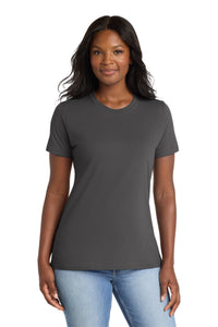Port & Co Women's Core Blend Tee - Charcoal
