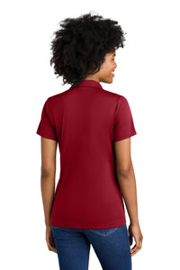 Sport-Tek Women's Competitor United Polo LST104 - Deep Red/ White Back