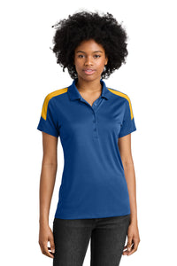 Sport-Tek Women's Competitor United Polo LST104 - Royal/ Gold