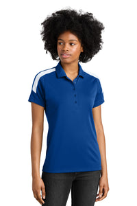 Sport-Tek Women's Competitor United Polo LST104 - True Royal/ White
