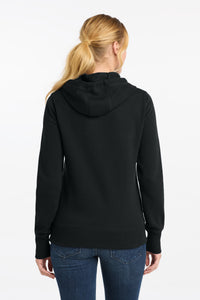 Sport-Tek Women's Pullover Hooded Sweatshirt - Black Back