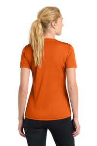 Sport-Tek Women's PosiCharge Competitor Tee - Deep Orange Back