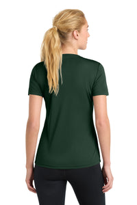 Sport-Tek Women's PosiCharge Competitor Tee - Forest Green Back