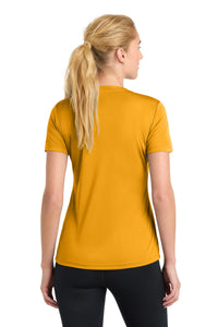 Sport-Tek Women's PosiCharge Competitor Tee - Gold Back