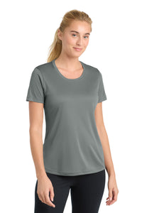 Sport-Tek Women's PosiCharge Competitor Tee - Grey Concrete