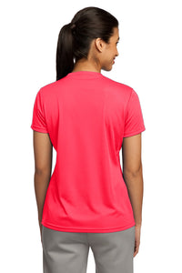 Sport-Tek Women's PosiCharge Competitor Tee - Hot Coral Back