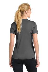 Sport-Tek Women's PosiCharge Competitor Tee - Iron Grey Back