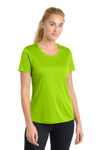 Sport-Tek Women's PosiCharge Competitor Tee - Lime Shock