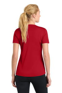 Sport-Tek Women's PosiCharge Competitor Tee - True Red Back