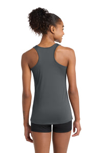 Sport-Tek Women's PosiCharge Competitor Racerback Tank - Iron Grey Back