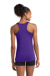 Sport-Tek Women's PosiCharge Competitor Racerback Tank - Purple Back