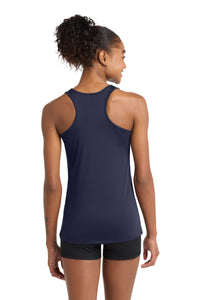 Sport-Tek Women's PosiCharge Competitor Racerback Tank - True Navy Back
