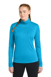 Sport-Tek Women's PosiCharge Competitor 1/4-Zip Pullover - Atomic Blue
