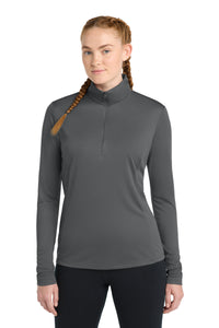 Sport-Tek Women's PosiCharge Competitor 1/4-Zip Pullover - Iron Grey